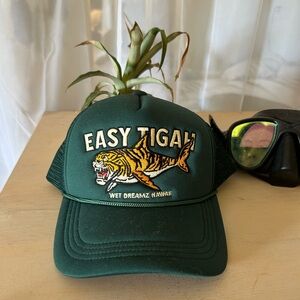 Tiger shark trucker hat